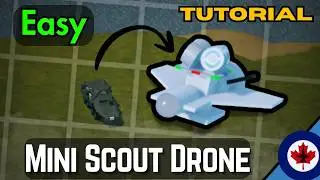 Mini Recon Scout Drone Tutorial | Plane Crazy Roblox | EASY