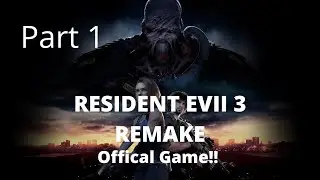ITS TIME! Is this game actually scary??? | Resident Evil 3