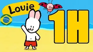 Louie, desenhe me 🎨 ✐ Compilação de uma hora ✐ | Desenhos animados para crianças