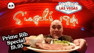 Must Watch! Prime Rib Special At Old School Style Restaurant In Downtown Las Vegas