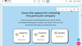 Technology Website Builder, Software Product Website Template