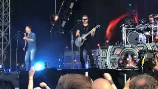 Song on fire Nickelback live 06.06.2018 Sparkassenpark Mönchengladbach