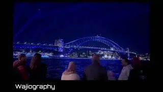 Vivid Sydney, Australia 🇦🇺 #vividsydney #nature #light #harbourbridge #operahouse #australia