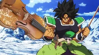 Broly plays the violin for the Company