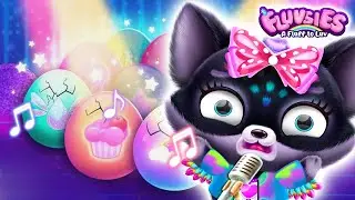 Fluvsies - Soft & Fluffy 💜 Sing along! Kids Karaoke Song with Lyrics