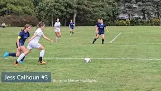 Jess Calhoun - Butler vs Mercer Highlights