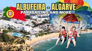 PARASAILING in ALBUFEIRA PORTUGAL on the ALGARVE - Not What We Expected!