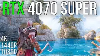 🔴 God of War Ragnarök - RTX 4070 SUPER Performance Test