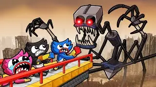 HUGGY WUGGY vs PROTOTYPE in Final Battle! (Minecraft)