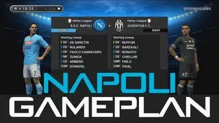 Pes 2013 - Best (Napoli) Gameplan / Formation !!! (HD) Ranking Match
