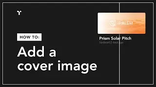 How to Add a Cover Image