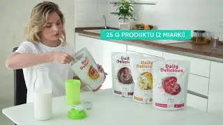 Jak przygotowywać koktaile Daily Delicious (500g)?
