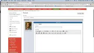 Embed YouTube Video in Forum (my.bankstreet.edu)