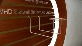 Slatwall Accessories Ball or Cap Displayer.avi