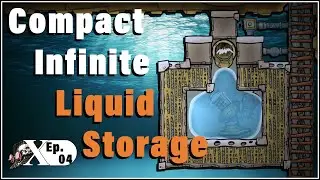 Compact infinite liquid storage in Oxygen not included Ep 4 lets play