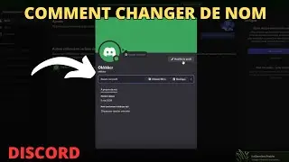 Tuto comment changer son nom discord , changer le nom discord facilement tutorial