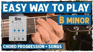 The Easy Way To Play Bm on Guitar For Beginners - Without Barre Chords!