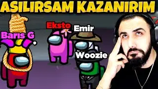 KENDİMİ ASTIRIRSAM KAZANIRIM!! IMPOSTORLA ANLAŞTIM!! AMONG US JESTER MODU!! | Barış Can