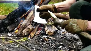 Survivaltraining LEGAL | Shelter (Tarp) und Feuer | Silent Overnighter