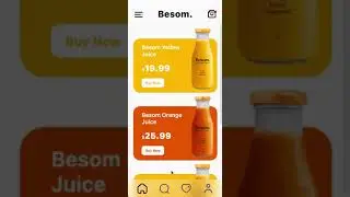 Flutter4fun/UI-Challenge-6 final result – Juice Product App by Arman Chowdhury Nijum 