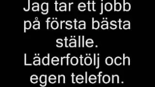 Nationalteatern - Kolla Kolla ( Lyrics )