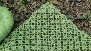 МК.Красивая модель для шали с буфами