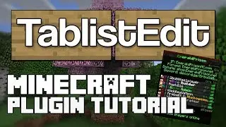 TablistEdit Plugin Tutorial Minecraft 1.12