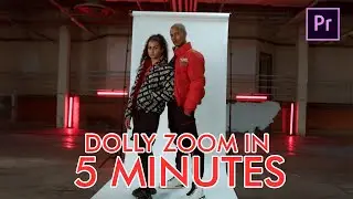 HOW TO CREATE A SIMPLE DOLLY ZOOM EFFECT IN 5 MINUTES | PREMIERE PRO TUTORIAL
