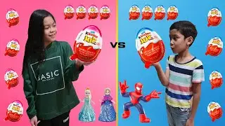 KINDER JOY BOY VS GIRL OPENING MALAYSIA