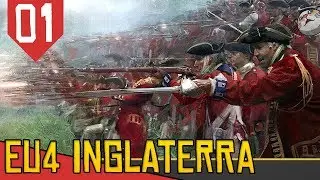 Início do Império Britânico! - Europa Universalis 4 Rule Britannia #01 [Gameplay Português PT-BR]