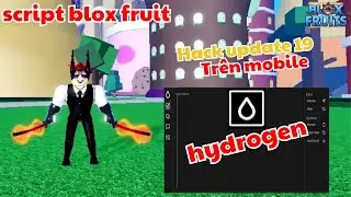 Blox fruit update hydrogen script auto [Blck Hub] trên mobile và pc phú Roblox