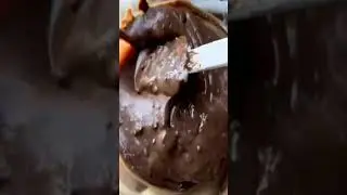 Шоколадные кексы с вишневым вареньем  😋🔥Chocolate cupcakes with cherry jam
