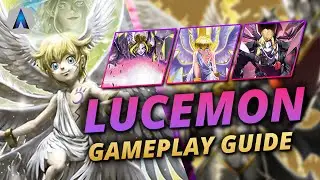 RAGE QUIT??? Lucemon Control Deck Gameplay Guide | Digimon Card Game BT13 Format