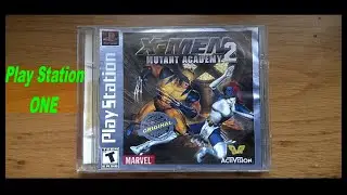 GamePlay : Play Station ONE  X-MEN Mutant Academy 2  (2001)