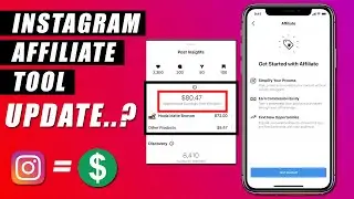 NEW Instagram Affiliate Tool - Instagram Monetization UPDATE!