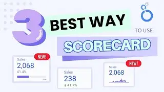 Unlock 🔓 Looker Studio Scorecard Potential😍 Visualise Key Metrics in 3 EASY way (Google Data Studio)