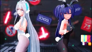 【MMDブルアカ】ユウカ & ノア　爽快奪回Sunlight
