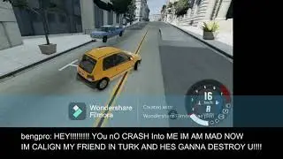 Beamg Drive sad story! Cherier picnic get crushed into and get revenge (COPS ARRIVE)
