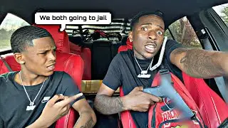 Taking @LiiRaed Switch To The Police Department to see his Reaction (Must Watch)