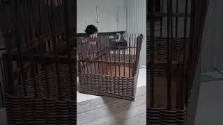 Плетение сундука из бумажной лозы😀 