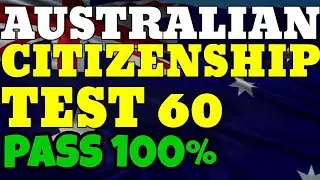 Australian Citizenship Test Questions 2024-2025 🇦🇺