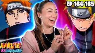 NARUTO vs PAIN!! - NARUTO SHIPPUDEN Episode 164 & 165 REACTION