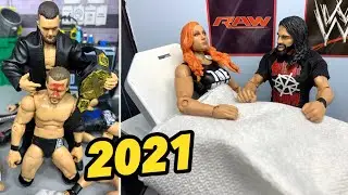WWE ACTION FIGURE SETUP! 2021 EDITION!