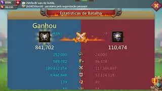 Partiu Arena dos Dragões -  A1W  vs \B/  02/09/22 - Lords Mobile