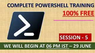 Free_PowerShell-Training_Session-5_29June_06PM-IST