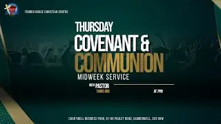 NECESSITY OF COVETING SPIRITUAL GIFTS // PST ANTHONY // COVENANT AND COMMUNION SERVICE // 27.06.2024