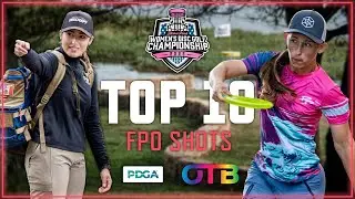 How Did She MAKE That?! | OTB’s Top 10 FPO Shots | 2025 Throw Pink Women's Disc Golf Championship