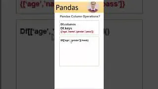 Pandas Columns Operations  