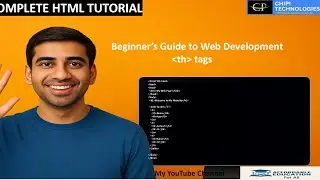 Complete HTML Tutorial - TH tag, table header