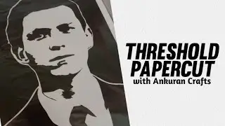 How to make a threshold portrait of Tom Holland | Ankuran Crafts
